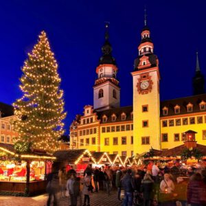 Adventní Chemnitz: hornický průvod a vánoční trhy